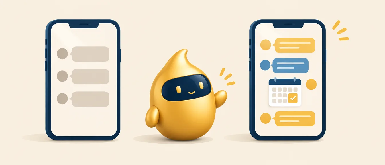 Chatbot para WhatsApp frente a mensaje automático: respuesta genérica contra respuesta útil